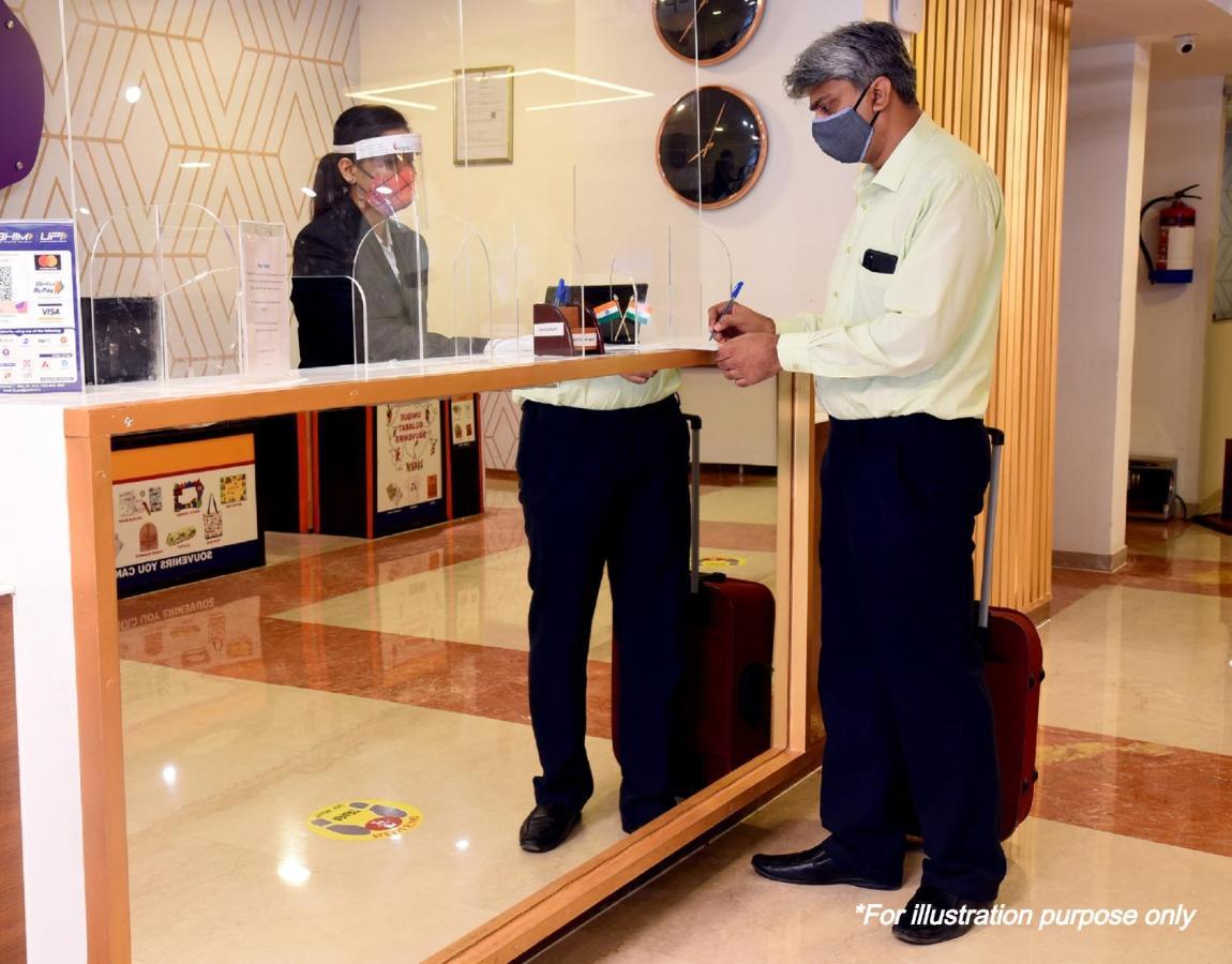 Vaccinated Staff- SPOT ON 75207 Hotel Red Sea Plaza Bhopal Exterior foto