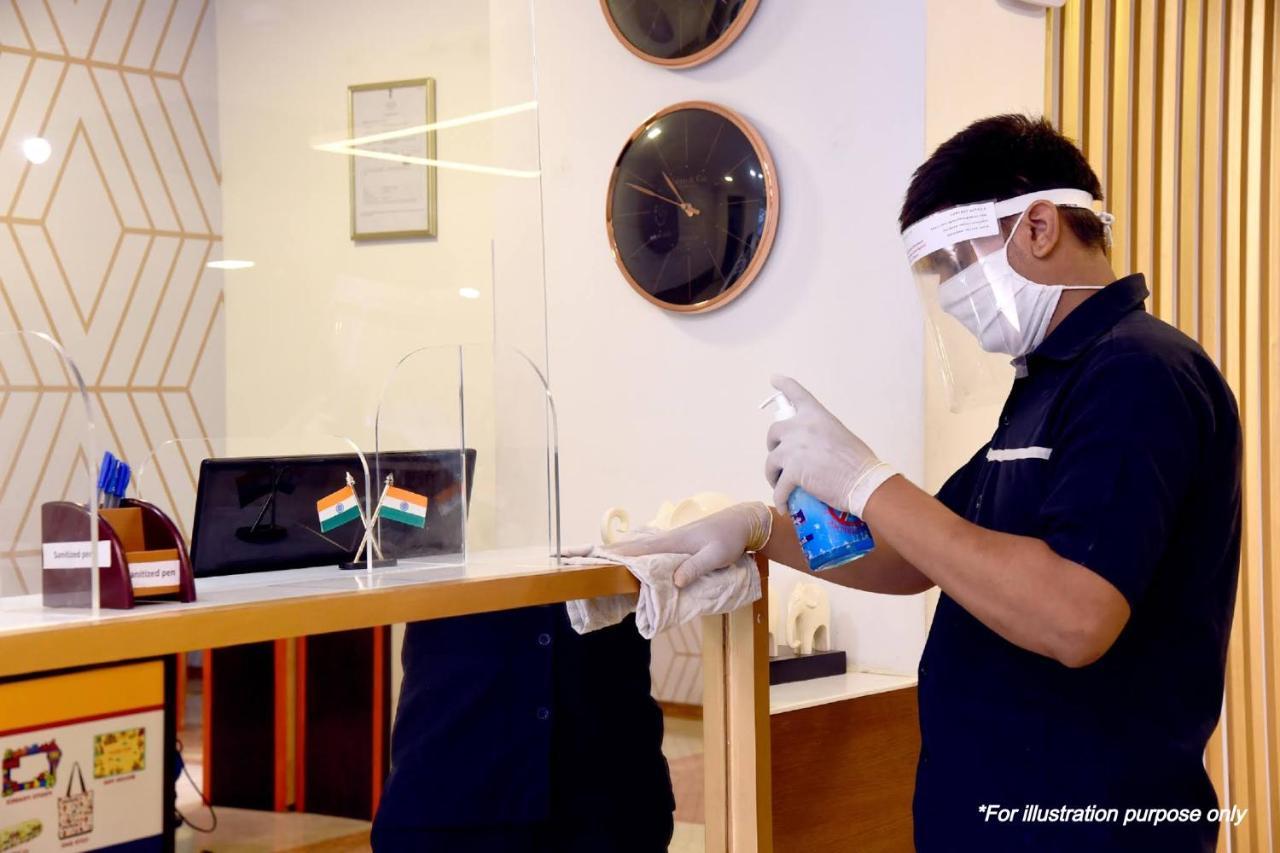 Vaccinated Staff- SPOT ON 75207 Hotel Red Sea Plaza Bhopal Exterior foto